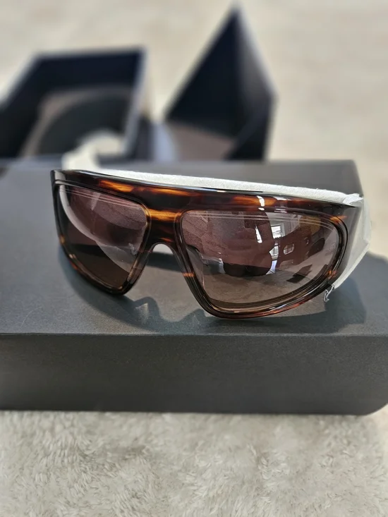 NWT Balmain Authentic B-escape Sunglasses Brown Gold Luxury Summer Vacation - Picture 11 of 13
